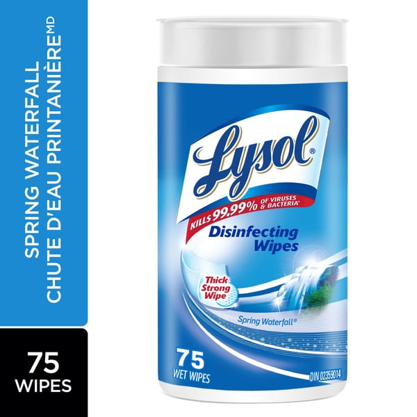 Lysol Disinfecting Wipes, Spring Waterfall