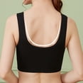 thumbnail image 5 of Timegard Front Closure Bras for Women Wireless Button Wide Strap Full Support Comfort Daily Bras Camis, 5 of 5