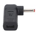 thumbnail image 2 of Fdit Laptop Power Charger Laptop Battery Type‑C To DC Adapter Female To Male Plug 3.5x1.35mm Right Angle PD Connector Charging, 2 of 8