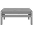 thumbnail image 4 of vidaXL Repose-Pieds de Patio Gris Bois Massif Pin, 4 of 6