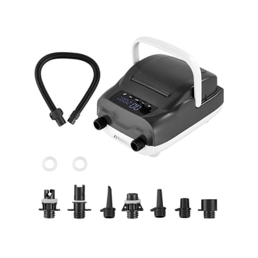 VEVOR Paddle Board Pump 20PSI Electric SUP Air Pump with Auto-Off for Inflatable Boats