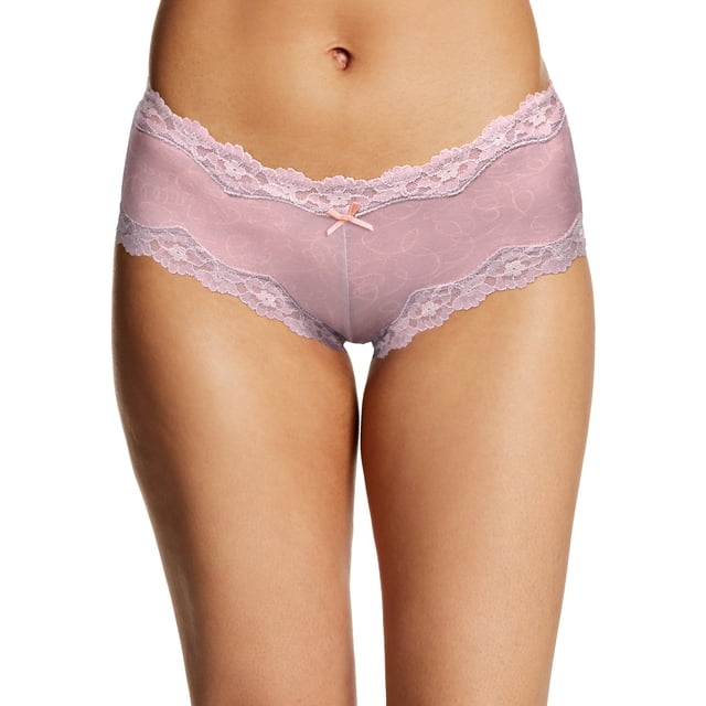 Maidenform Womens Cheeky Scalloped Lace Hipster - Best-Seller, 6