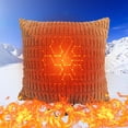 thumbnail image 2 of E Warming Pillow Case Usb Electric Heat Cover With Adjustable Temperature Gears Timer Feature And Cotton Material 17.7X17.7In For Comfort In Bed Chair Or Sofa, 2 of 6