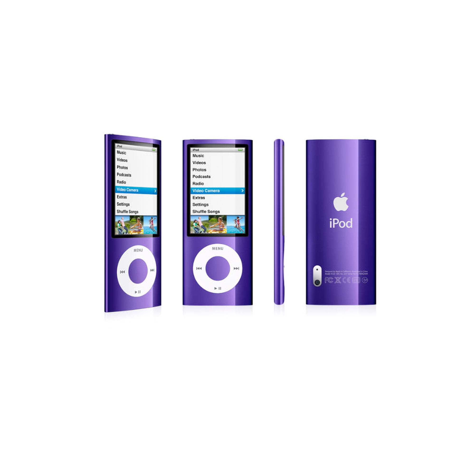 Apple iPod Nano 5th Gen 16GB Purple MP3 Player Used Very Good