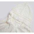 thumbnail image 5 of LinYooLi Poncho Cape Châle pour Femmes Surdimensionné Couleur Unie Pashmina à Capuche avec Franges Temps Froid, 5 of 5