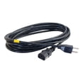 thumbnail image 2 of Cordon d'alimentation universel 18 AWG de 15 pi (NEMA 5-15P à IEC320C13), 2 of 4