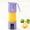 Purple, variant on Uuiauoio Portable Electric Juicer Blender Cup, 12-Blade USB Rechargeable Smoothie Maker for Kitchen, Travel, Office, Gym, Healthy Fresh Juice and Shake Blending with Glass Jar