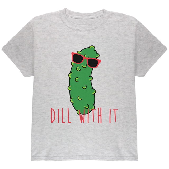 T-shirt Jeunesse Vegetable Pickle Dill Deal With It