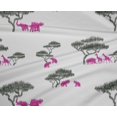 thumbnail image 4 of oneOone Polyester Lycra Fabric Tree & Animals Ikat Print Fabric By The Yard 56 Inch Wide, 4 of 4