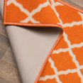 thumbnail image 5 of Ottomanson Glamour Collection Non-Slip Rubberback Moroccan Trellis Design Indoor Area Runner Rug, 5 of 5