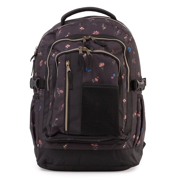 Sac à Dos Scolaire Jetstream Floral avec Compartiment Ordinateur