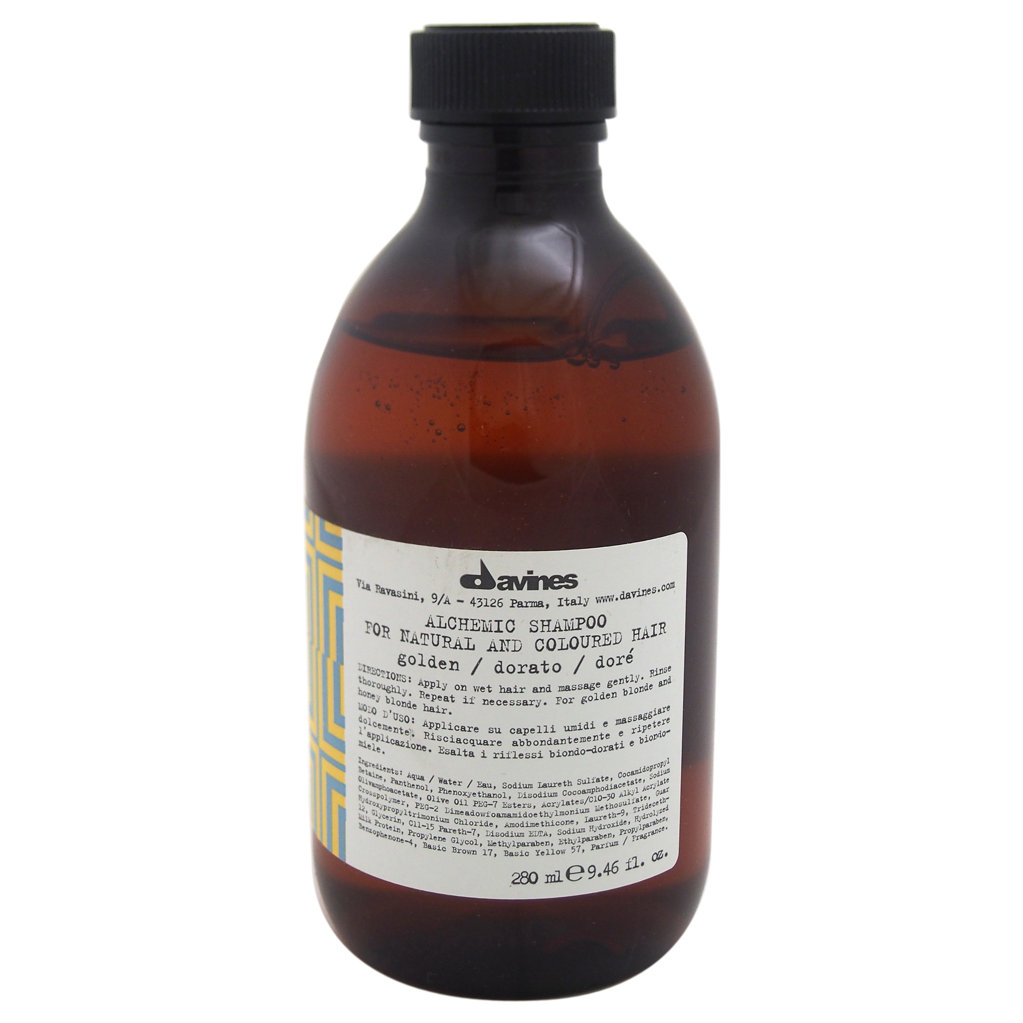 Alchemic Golden Shampoo by Davines for Unisex - 9.46 oz Shampoo