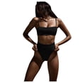 thumbnail image 2 of Women's Bikini High Waisted Tummy Control Two Piece Swimsuit Sling Swimwear, 2 of 4