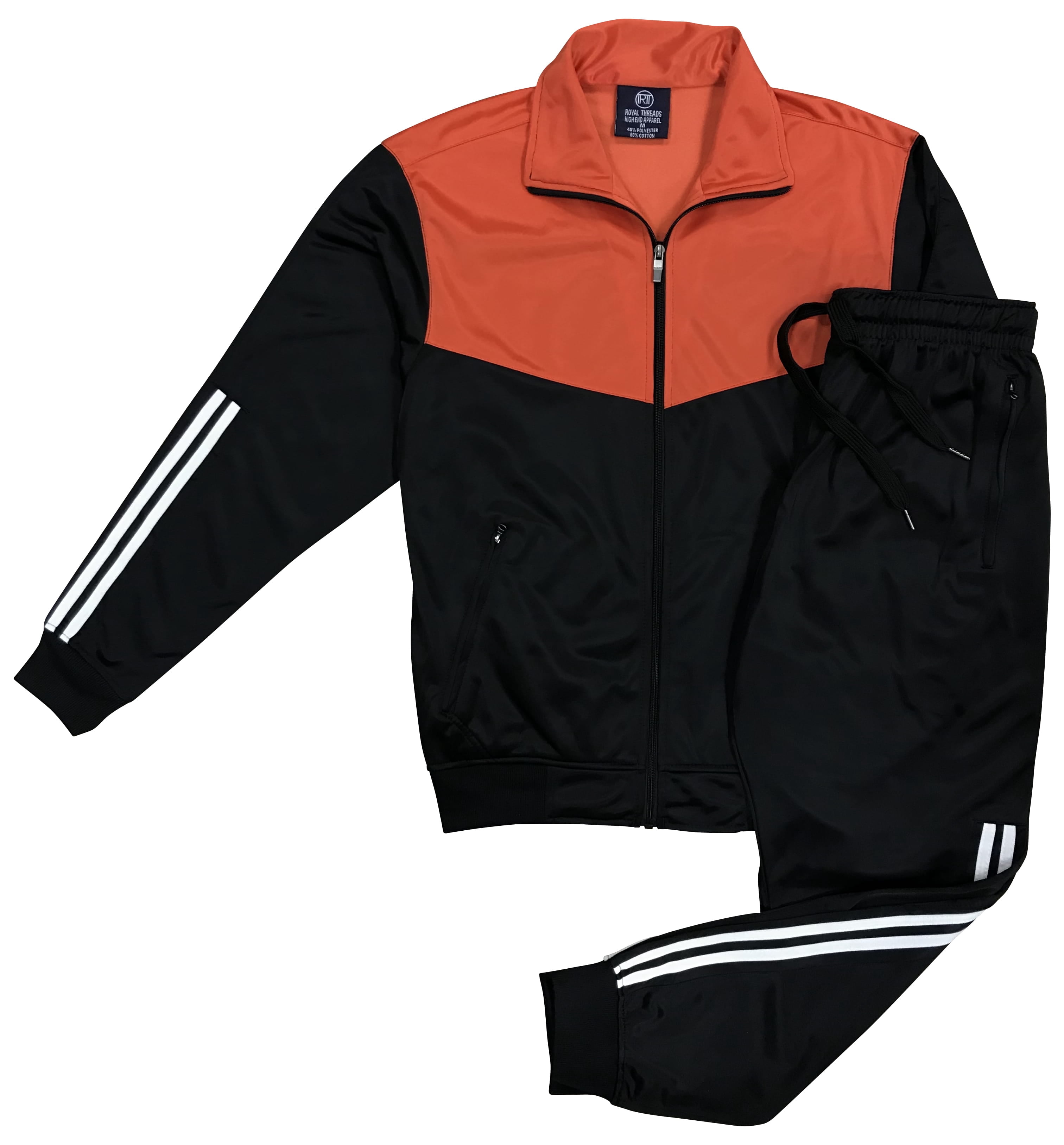 Tenue de Jogging Active à Rayures pour Hommes Velocity, Haut et Bas