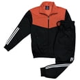 thumbnail image 1 of Tenue de Jogging Active à Rayures pour Hommes Velocity, Haut et Bas, 1 of 7