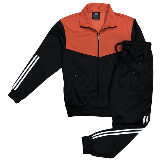 Tenue de Jogging Active à Rayures pour Hommes Velocity, Haut et Bas