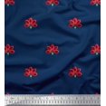 thumbnail image 1 of Soimoi Rayon Fabric Artistic Floral Printed Fabric 1 Yard 56 Inch Wide, 1 of 3