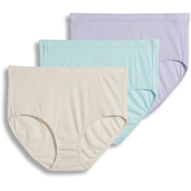 Jockey Culotte pour Femmes Elance Breathe, Lot de 3, Voile Violet/sable Scintillant/brume Menthe 9