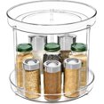 thumbnail image 1 of Sorbus Clear 2-Tier Lazy Susan - Plastic Round Turntable Spice Organizer for Kitchen, Pantry, Fridge & Bathroom, 1 of 9