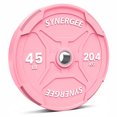thumbnail image 1 of Synergee Bumper Plates – Durable Olympic Weight Plates, Low-Bounce Rubber for Strength Training, Powerlifting, and Functional Workouts., 1 of 1