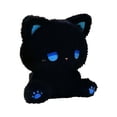 thumbnail image 1 of Chanana Black Cat Stuffed Animal, Cute Soft Cozy Pillow Plush, Black Cat Gifts for Adult Kids, 1 of 4