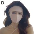 thumbnail image 3 of Hat Brim Face Sun Protection And UV Protection Mask Womens Summer Breathable Ice Silk Full Face Sunshade Mask, 3 of 7