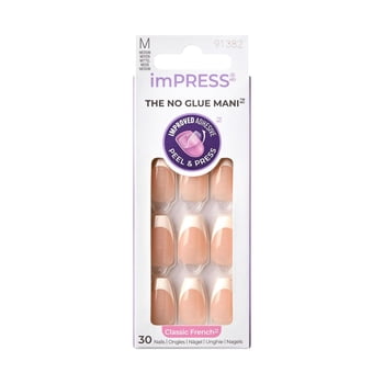 imPRESS Française - la Manucure Sans Colle, Idéale, Ballerine Moyenne