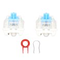 thumbnail image 1 of Interrupteurs Clavier, Structure Exquise Confortable Interrupteurs Mécaniques Pratiques pour DIY pour Clavier pour Taper, 1 of 8