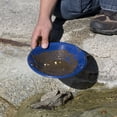 thumbnail image 3 of ASR Outdoor 10 inch Gold Pan with Dual Riffles for Gold Prospecting, Blue, 3 of 4
