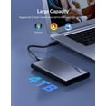 thumbnail image 3 of ORICO 2.5-Inch SATA External Hard Drive Enclosure with USB 3.0 Connection, Tool-Free Setup, Compatible with 4TB HDD/SSD, Fast 5Gbps Data Transfer and Auto Sleep Function, 3 of 7