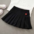 thumbnail image 2 of 2025 Jupe Plissée s Robe à Carreaux d'École pour Grande s Jupe Jupe Mini Robes Plissées 5T Jupe de Cheer Robe Patineuse Décontractée en Jean, 2 of 4