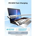 thumbnail image 4 of OXAA USB C to USB C Fast Charging Cable 60W, Durable & High-Speed, Compatible with iOS, Android, and Laptops, 4 of 8
