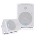thumbnail image 1 of Pyle PDWR63 Système de Haut-Parleurs Imperméable Intérieur Extérieur 6.5 Pouces 350W, Blanc (2 Pack), 1 of 5