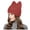RD1, variant on Aocisk Women Crochet Slouchy Knit Wool Hat With Cat Ears Winter Warm Lined Earflap Cap Orange One Size
