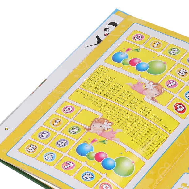 Livres Audio électroniques pour enfants, avec mélodie et lumières, sons de tambour, livres cognitifs d'animaux, jouets éducatifs interactifs préscolaires