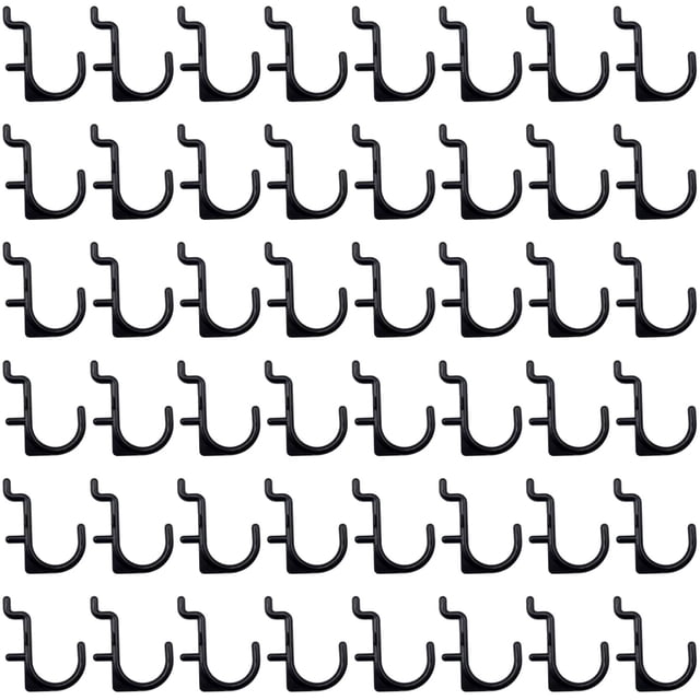 Miangastore 100Pcs Professional Design J Style Display Hook for Workshop Organization