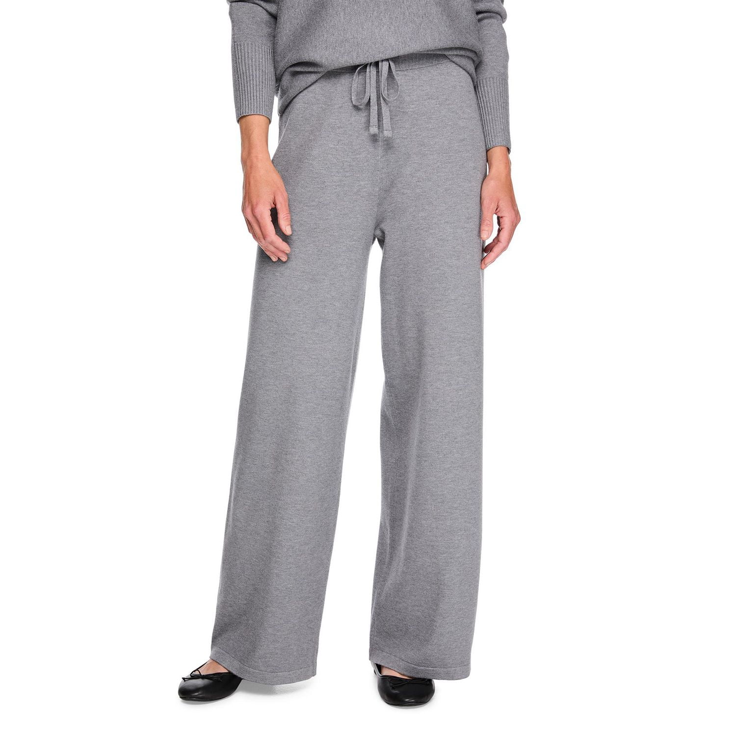 Pantalon droit en tricot Iyla pour femmes