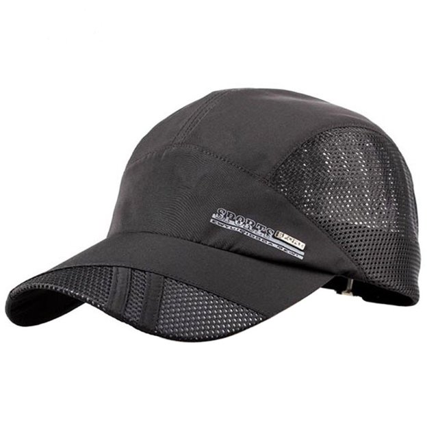 Summer Breathable Mesh Baseball Cap Sport Quick hat sports cap for Drying Hats For Men