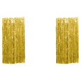 thumbnail image 4 of Wweixi Customized Fringe Curtain For Exquisite Anniversary Party Decorations Luster Gold 2Set, 4 of 5