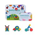 thumbnail image 1 of Amdohai Wooden Pattern Block Animals Shape Puzzle Early Education Montessori Toy with Design Cards for, 1 of 8