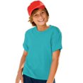 thumbnail image 1 of Hanes Garçon ComfortBlend EcoSmart Col Ras du Cou, s, Sarcelle, 1 of 1