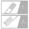 thumbnail image 2 of KONTONTY 6pcs Door Reinforcement Lock Body Metal Strike Plate Security Door Jamb, 2 of 8