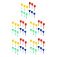 thumbnail image 1 of Youkk 12 Pieces/Set Professional Magnetic Darts Flat Head Lightweight Reusable Practical Safety Replacement Darts Gift 5Set, 1 of 6