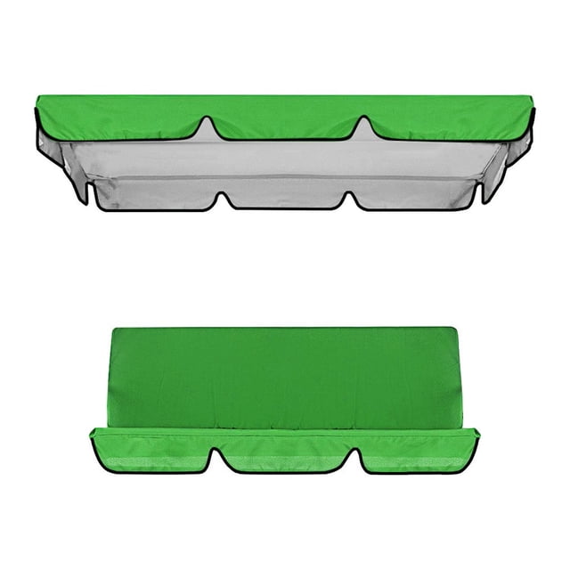 BAOPAI Ensemble de Housses Durables pour Auvent de Balançoire avec Housses de Siège Protection Toutes Saisons pour Meubles de Patio Extérieur et de Jardin Nettoyage Facile et Anti-Froissement
