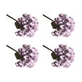 thumbnail image 1 of Baohd 4pcs/set Versatile And Realistic Flower For Home Decoration Wedding Artificial Flowers Fake Flower purple 1Set, 1 of 6