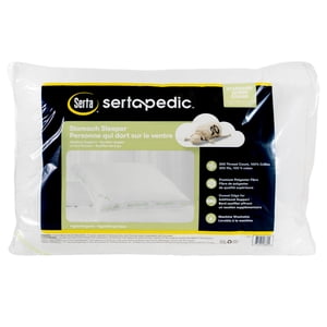 Sertapedic Medium Support Gusset Standard/Queen Pillow