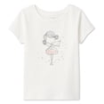 thumbnail image 1 of T-shirt à imprimé graphique George pour petites filles, 1 of 2