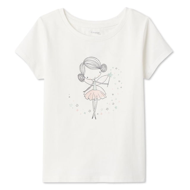 T-shirt à imprimé graphique George pour petites filles