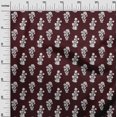 thumbnail image 4 of oneOone Cotton Silk Dark Brown Fabric Block Craft Projects Decor Fabric Printed By The Yard 42 Inch Wide, 4 of 6
