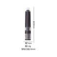 thumbnail image 3 of PEONAVET Pen Ink 25 Pcs Courte Portable Norme Européenne Petit Diamètre 2,6 mm Pen Ink Recharges de Remplacement 35 ml, 3 of 3